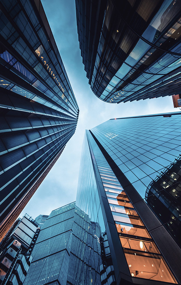 Image of skyscraping buildings